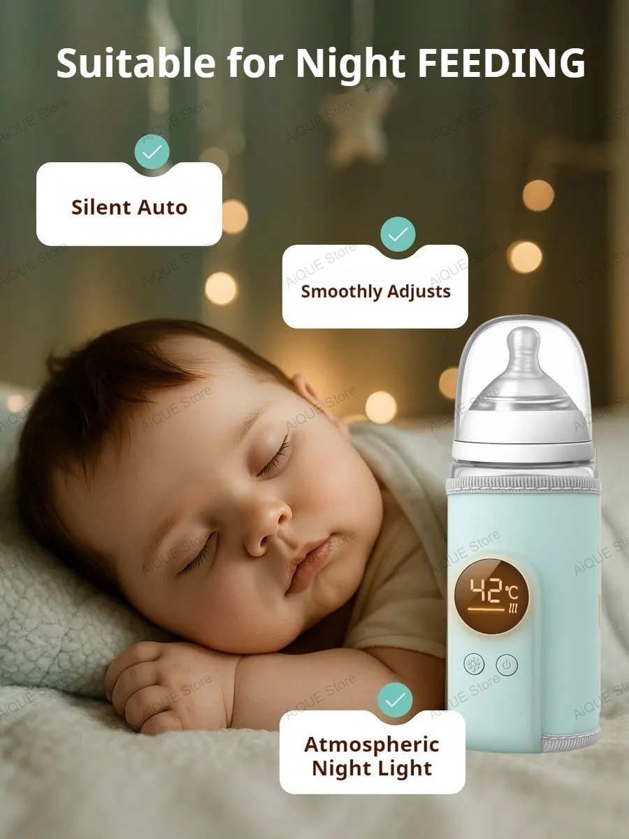 AiQUE USB 35-55 ℃   Calentador - Baby Food Warmer reseña y precio