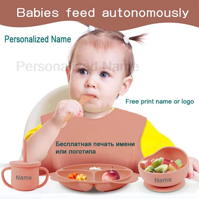Vajilla con nombre personaliza - Baby Food Menu reseña y precio