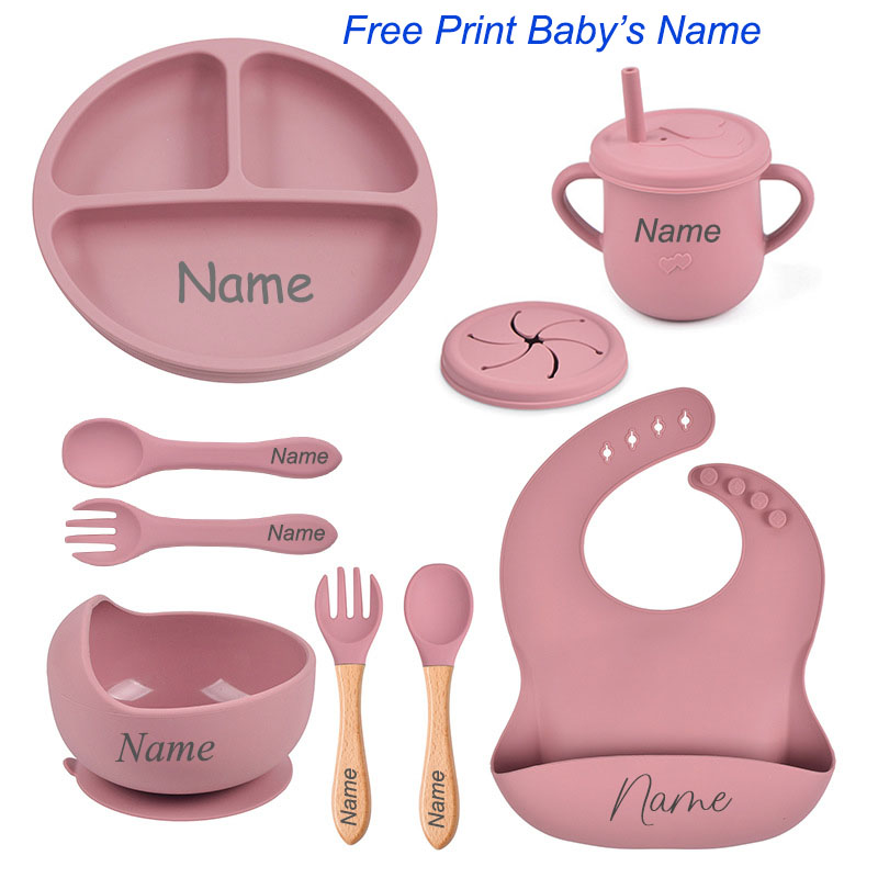 Juego de vajilla de silicona c - Baby Food Menu reseña y precio
