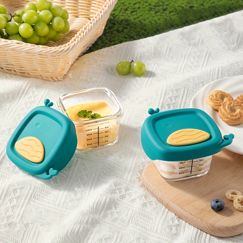 Contenedor de comida para bebé - Baby Food Jars With Lids reseña y precio