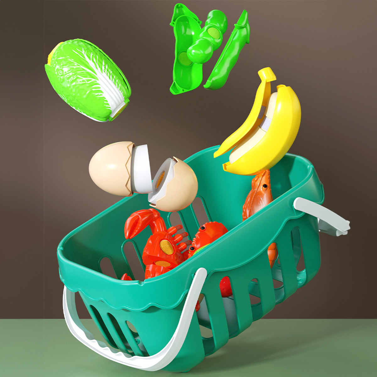 Juego de cortar juguetes de co - Baby Food Vegetables reseña y precio
