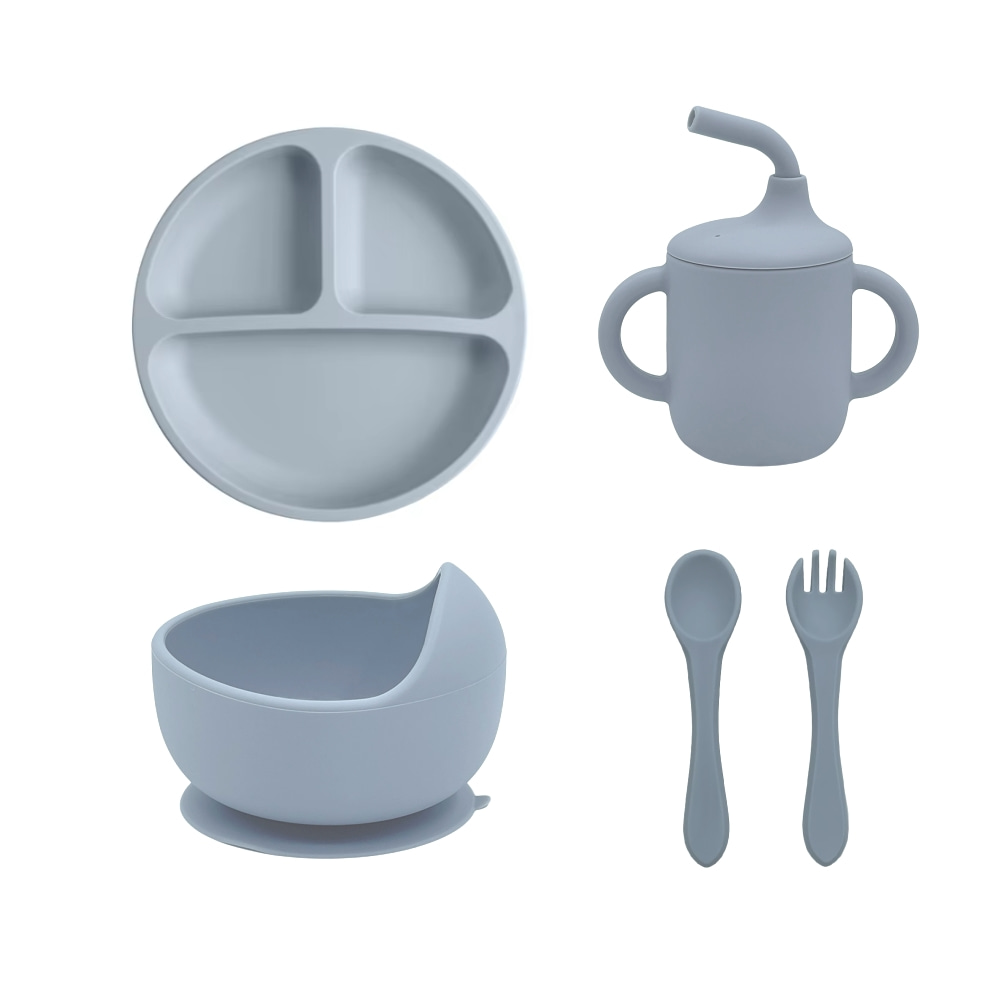 Juego de alimentación de silic - Baby Food Menu reseña y precio
